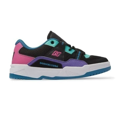 TÊNIS DC CONSTRUCT IMP BLACK/MULTI/WHITE - DC025