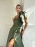 Vestido com flor 3D - comprar online