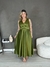 Vestido Midi Plus size Crepe acetinado - comprar online