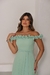 Vestido Ombro a Ombro com flores - Bia moda festas