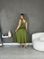 Vestido Midi Plus size Crepe acetinado - loja online
