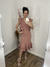 Vestido Midi babado - comprar online