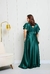 vestido com manga liso - comprar online