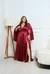 Plus size Liso com Capa - Bia moda festas