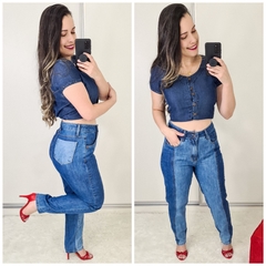 Calça Jeans Mom