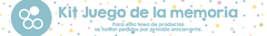 Banner de la categoría Kit Juego de la memoria para armar