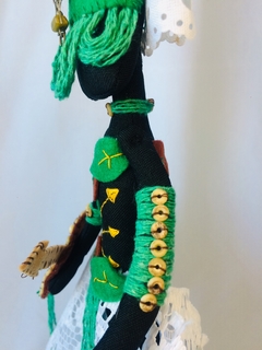 Boneco Artesanal Oxóssi - Bendito Fruto