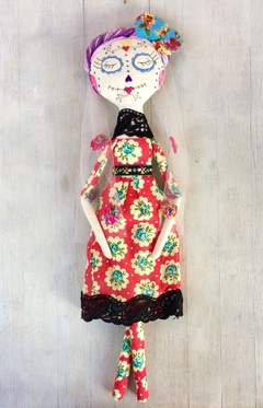 Boneca Calavera Mexicana