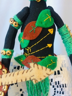 Boneco Artesanal Oxóssi na internet