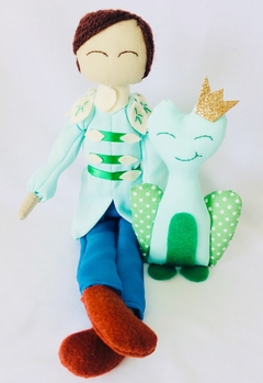 Boneca A Princesa e o Sapo Artesanal - comprar online