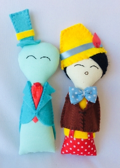 Boneco Pinóquio Artesanal - Bendito Fruto