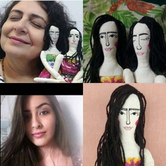 Boneca de pano personalizada modelo Tilda