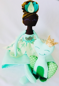 Imagem do Boneca A Princesa e o Sapo Artesanal