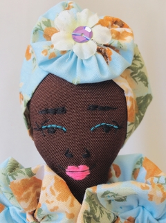 Boneca Artesanal Sinhá Celeste Rio na internet