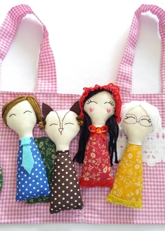 Boneca Artesanal Chapeuzinho Vermelho - comprar online