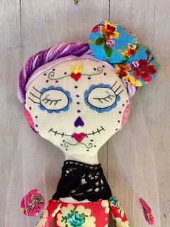 Boneca Calavera Mexicana - Bendito Fruto