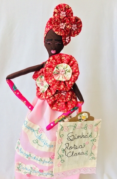 Boneca Artesanal Sinhá Rosa Clara na internet