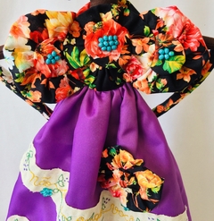 Boneca Artesanal Sinhá Negra Flor na internet