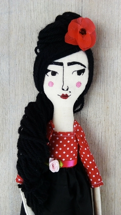 Boneca Amy Winehouse de Tecido - loja online