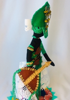 Boneco Artesanal Oxóssi - loja online