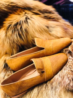 Mocasines PELO CAMEL - comprar online