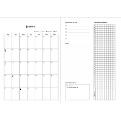 Planner Semanal Com Horário Capa Flexivel Coleção Pinceladas - ÁS Papelaria