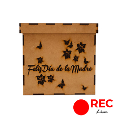 CAJA DIA DE LA MADRE 6 - 15 X 15 X 15 CM