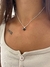 conjunto corazon cubic negro