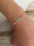 Pulsera ROMA OjO CELESTE y bolitas - comprar online