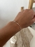 Pulsera doble bolita punto ana plata - comprar online