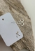 Argollas shadow cubic finas individual - comprar online