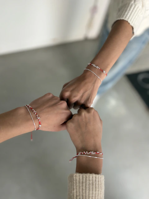 Pulsera hilo África