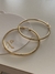 Argollas Clara big gold - comprar online