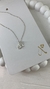 Conjunto Mini corazon y llave