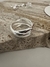 Anillo triple alianza inflada - comprar online