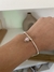 Pulsera caroline corazon rosa