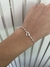 PULSERA CORAZON DOS CUBIC