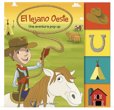 El lejano oeste Pop up-GATO DE HOJALATA-