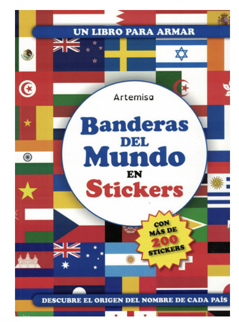 Banderas del mundo en stickers-ARTEMISA-