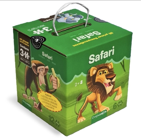 Rompecabezas safari-OVEJANEGRA-