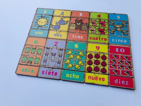 Diez primeros números rompecoco