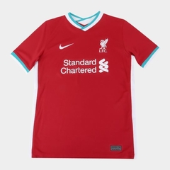 Camisa Liverpool Torcedor Nike - Vermelho e Branco