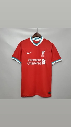 Camisa Liverpool Torcedor Nike - Vermelho e Branco - comprar online