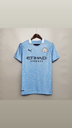 Camisa Manchester City Home Torcedor Puma Masculina - Azul+Marinho