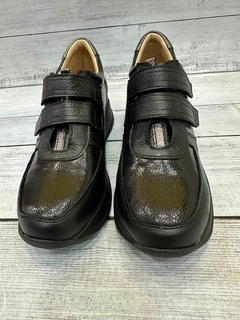 Zapatilla Roma Con Velcro - Bianco Calzados
