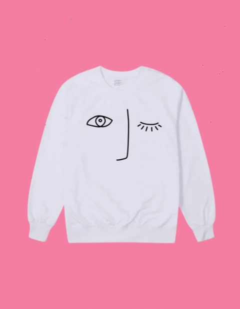 Blusa de moletom esquisses