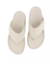 Sandália de dedo flatform Off White - comprar online