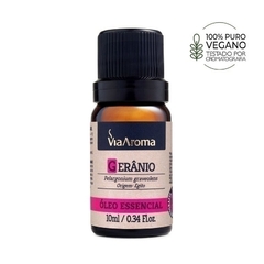 Óleo Essencial 10ml Gerânio - Via Aroma