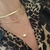 Choker Fita banhado ouro - comprar online