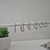 Brinco Trio Argola click coração fileira zircônia Ródio Branco